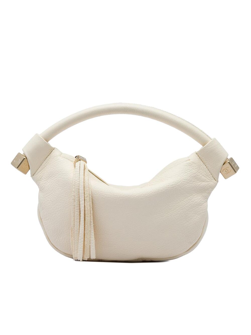 Chanel Calfskin Tassel Dice Handbag #358377C12B